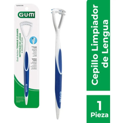 Gum Cepillo Interdental Limpia Lenguas Doble Acción | MercadoLibre