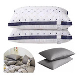 Set 2 Almohadas Spring Air Suaves+2pcs Funda De Almohada