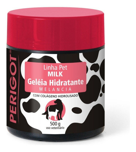 Geleia Hidratante Milk Melancia 500g Perigot Cães E Gatos