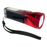 Mini Linterna Led Portatil Recargable Usb Con Panel Solar Linterna Colores Luz Colores