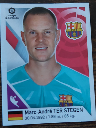 Lámina Liga Española 2019 2020 / Marc Andre Ter Stegen