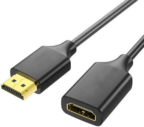 Cable Alargue Hdmi Extension Prolongador 2 Mts Macho Hembra