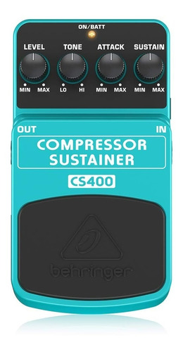 Pedal Compressor Sustainer Behringer Cs400 
