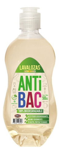 Antibac Lavalozas 100% Biodegradable Poder Desengrasante