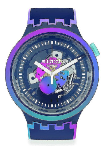 Reloj Para Hombre Swatch Big Bold/tornasol