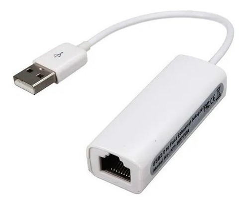 Tarjeta Adaptador Convertidor Lan Red Rj45 Usb 2.0 Usb A Red