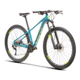 Bicicleta Mtb Aro 29 Sense Intensa Comp Alívio 27v Cor Acqua Amarelo Tamanho Do Quadro S (15)