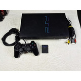 Console Playstation 2 Fat Americano Desbloq. Apenas Para Opl. Faço 452. Modificado Para 220v. Ps2