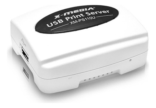 Servidor De Impresión X-media Fast Ethernet Con Puerto Usb