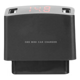 Cargador Usb De Coche Duradero Abs Obd Mini De Doble Enchufe