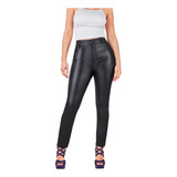 Pantalon Cklass 930-17 Negro Efecto Encerado O/saldos Mchn