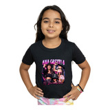 Camiseta Infantil Meninas Ana Castela Camisa A Boiadeira