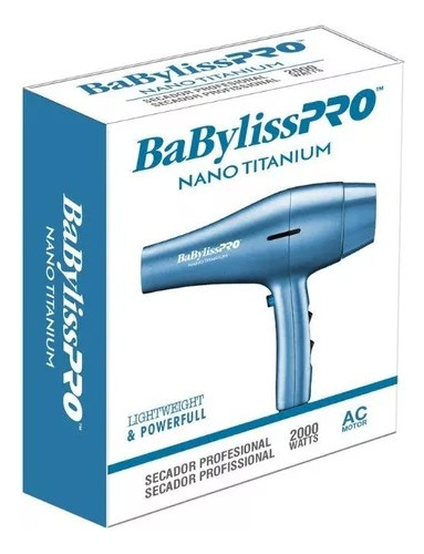 Secador De Pelo 2000w Babylisspro Celeste Bnt6177uz