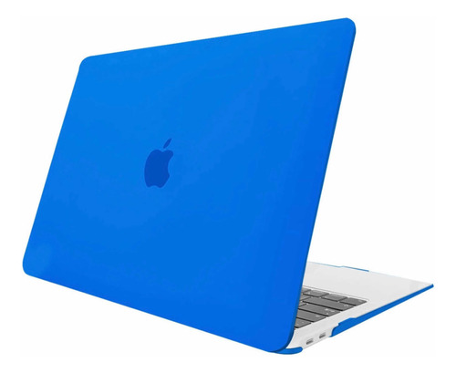 Capa Case Para Macbook Air M1 A2337 Azul Royal Fosco