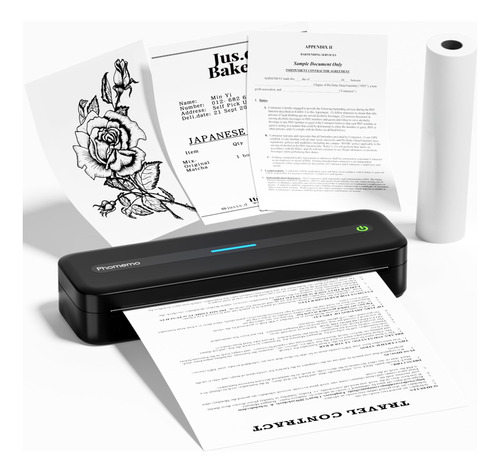 Phomemo M832 Impresora Portátiles Tinta Compatibles Carta A4