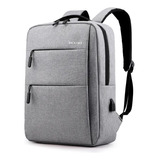 Mochila Porta Notebook Impermeable Muy Segura Con Salida Usb