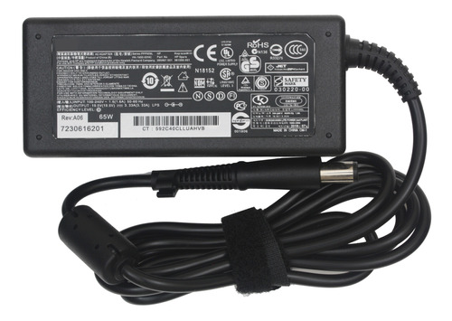 Cargador Para Hp Zbook 14 G2 19.5v 3.33a 65w 7.4x5.0mm Pin C