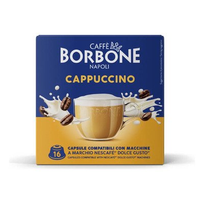 Café BORBONE Dolce gusto capuccino x 16 capsulas | MercadoLibre