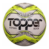 Bola Futebol Futsal Salão Topper Slick Oficial Amarelo