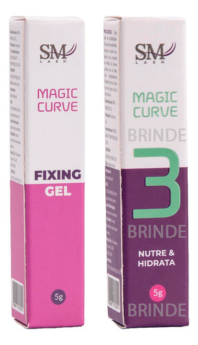 Combo Lifting Sm Lash Magic Curve Passo 3 E Fixing Gel