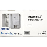 10 Pzs Cargador Moreka Para Samsung, Cable V8 Grueso,mayoreo