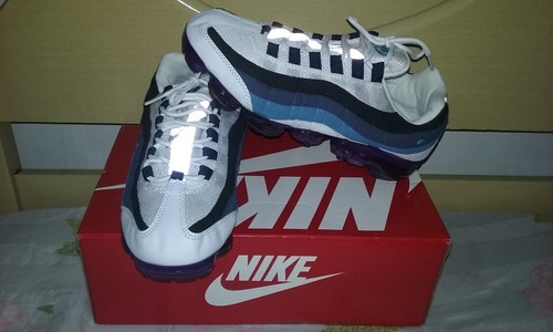 Tenis Nike Air Max 95 Plus Branco E Azul Nº40 Original!!!