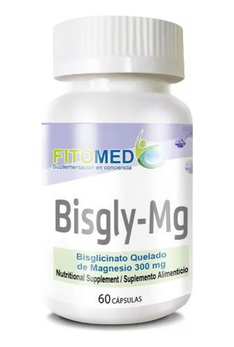 Fitomed Bisgly Mg - Magnesio (60 Caps)