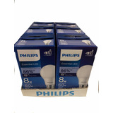 Foco Philips 8w 6500k 6pz Luz Fría 312411 Color De La Luz Blanco Frío