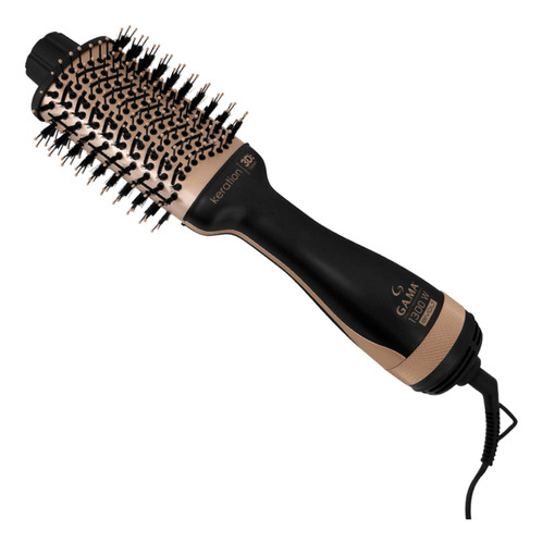 Escova Secadora Gama Stylish Keration Brush 3d 1300w Bivolt