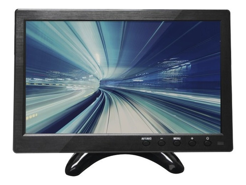 Monitor 10.1  12v Vehículos,  Cctv Hdmi Vga Rca Bnc Usb