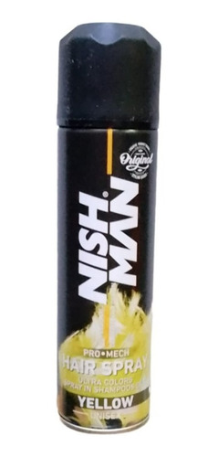 Nish Man Spray Para Teñir El Cabello En Varios Colores
