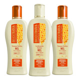 Kit 2 Shampoo 1 Condicionador Mel Nutritivo 250 Ml