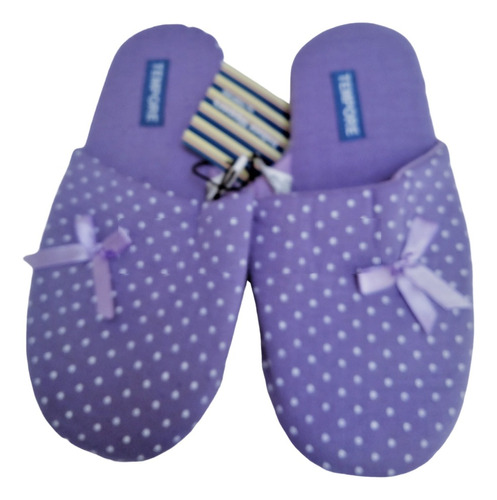 Pantuflas Tempore, Talla 40, Nuevas Con Etiqueta