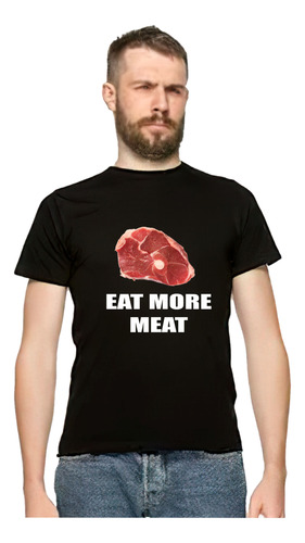 Playera Eat More Meat De La Hoya Canelo Box Punch