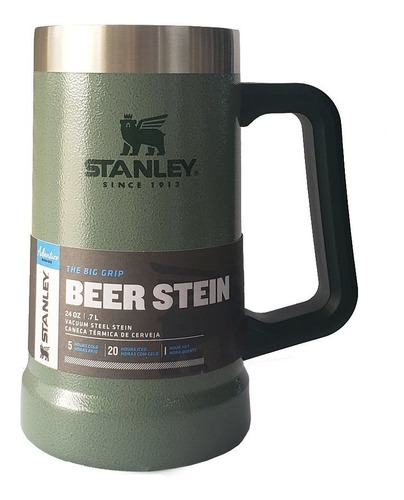 Caneca Térmica De Cerveja Stanley 709 Ml Verde