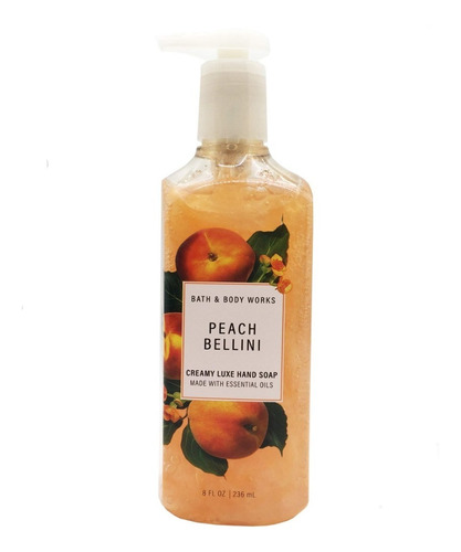 Sabonete Liquido Bath & Body Works Black Pech Ellini 259 Ml 