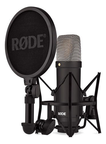 Rode Nt1 Signature Microfono Condensador Para Estudio Color Negro