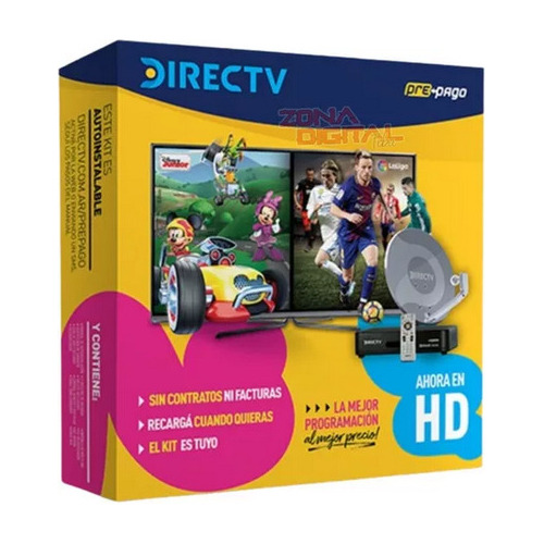 Kit Prepago Directv Hd Nuevos 