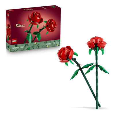 Lego® Botanicals 40460 Rosas; Flores Para Construir 120 Flores | MercadoLibre