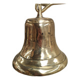 Campana De Bronce Grande Con Soporte 2 Kg