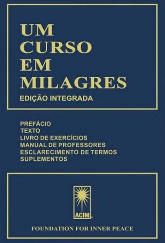 Um Curso Em Milagres - Ucem - Capa Dura - 2a Edição