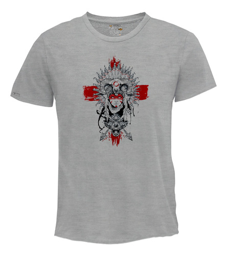 Camiseta Hombre Lobo Art Inp Irk2