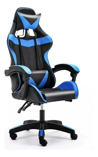 Silla Gamer De Cuero Reclinable Ergonómica Escritorio Hogar