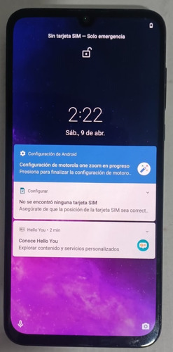 Motorola One Zoom 128 Gb 4 Gb Ram