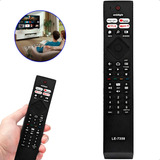 Controle Remoto Compatível Tv Philips Smart Uhd 4k 50pug7406