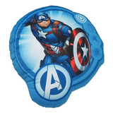 Almofada Infantil Avengers Capitão América 30x39cm - Lepper