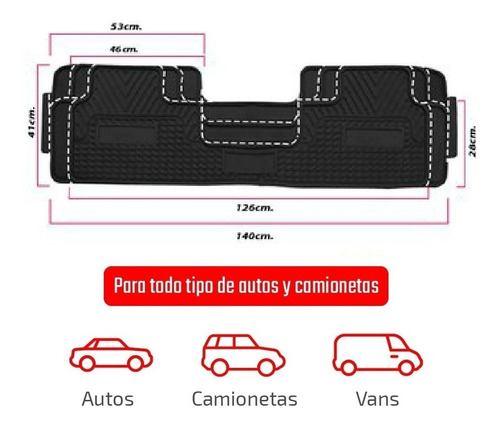 Piso De Jebe Pvc Pesado Auto/camioneta Con Logo Mazda Foto 4