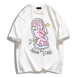 Camiseta De Manga Corta De Algodón Puro Creative Kirby Lolli