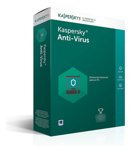 Kaspersky Antivirus 5 User 1 Año