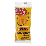 Aparelho De Barbear Bic Sensitive Shaver Leve 7 Pague 5 Uni